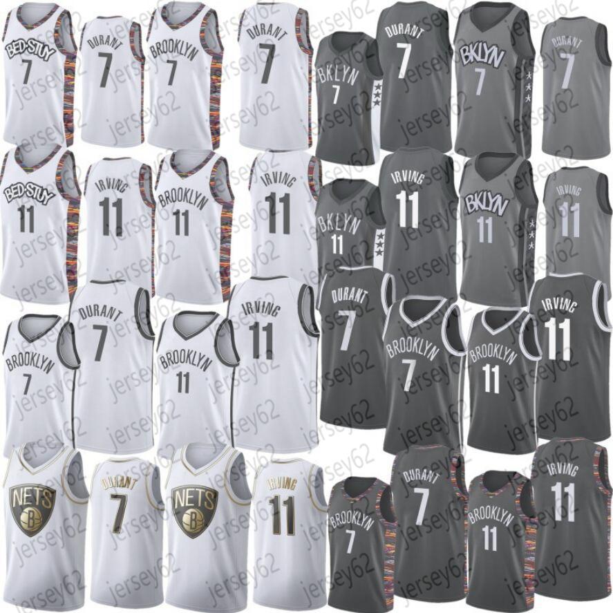 

basketball jersey Men Brooklyn Nets Kevin Durant Kyrie Irving ;The swing man sewed and embroidered jerseys., 12