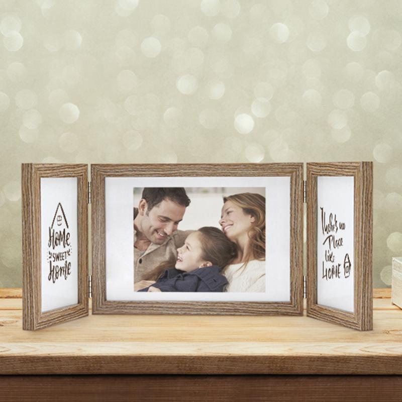 Wooden Grain Triple Photo Frame Multi Rustic Brown 4x6 5x7 Hinged Fold Picture Frames for Family Wedding Gifts
Wooden Grain Triple Photo Frame Multi Rustic Brown 4x6 5x7 Hinged Fold Picture Frames for Family Wedding Gifts