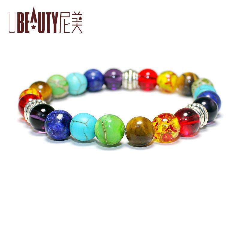 Fashion Yoga Nature Stone Bracelets jewelry Healing Balance 8mm Beads Chakras Bracelets For Women colorful beads men
Fashion Yoga Nature Stone Bracelets jewelry Healing Balance 8mm Beads Chakras Bracelets For Women colorful beads men