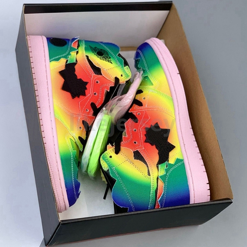 New Release J Balvin 1 Basketball Shoes 1s Super Bowl Rainbow Tie Dye Mens Trainers Sports Sneakers Size 40-47
New Release J Balvin 1 Basketball Shoes 1s Super Bowl Rainbow Tie Dye Mens Trainers Sports Sneakers Size 40-47