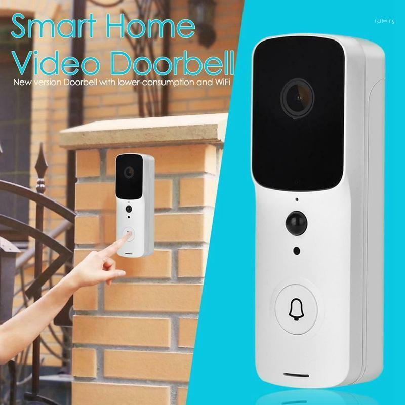 V10 Smart WiFi Video Doorbell Camera Visual Intercom with Chime Night Vision IP Door Bell Wireless Home Security Camera1
V10 Smart WiFi Video Doorbell Camera Visual Intercom with Chime Night Vision IP Door Bell Wireless Home Security Camera1