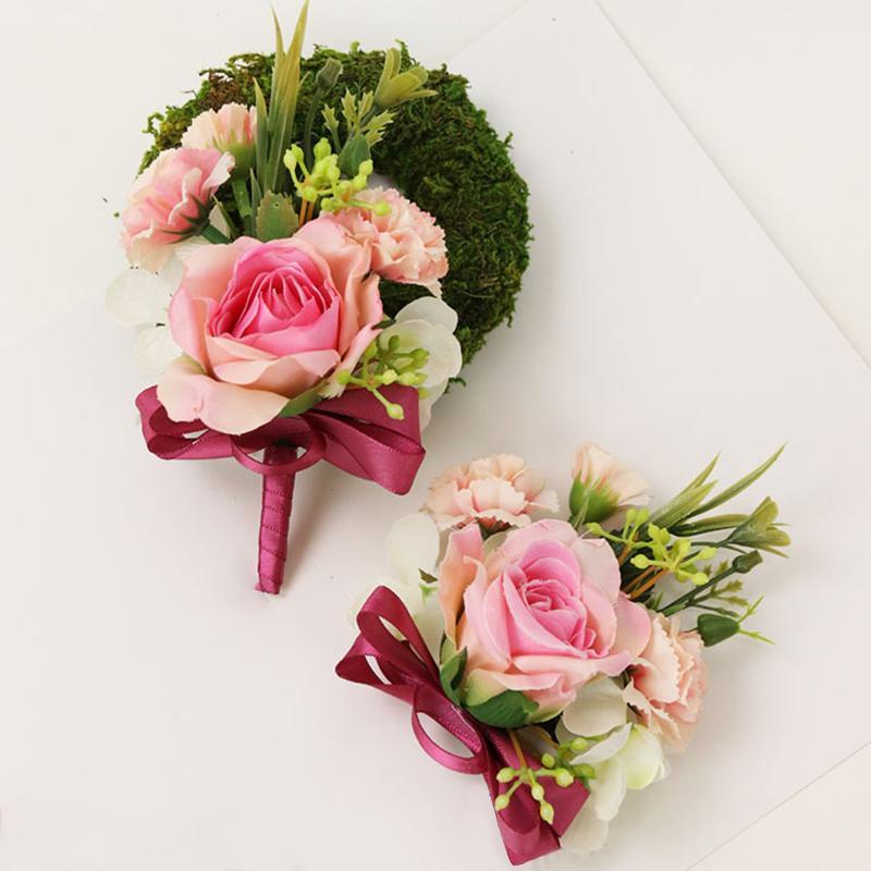 Artificial Silk flower Groom Boutonniere Bride Wrist Corsage Wedding Hand Flowers Party Suit Decoration1, H-wrist flower
Artificial Silk flower Groom Boutonniere Bride Wrist Corsage Wedding Hand Flowers Party Suit Decoration1, H-wrist flower