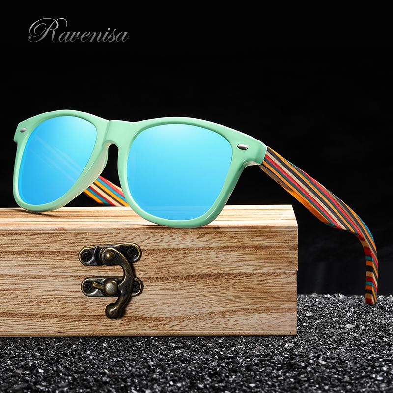 RAVENISA Brand Desinger Wood Sunglaasses For Men Women Polarized Multi Sun Glasses 2020 Striped Wooden Eyewear
RAVENISA Brand Desinger Wood Sunglaasses For Men Women Polarized Multi Sun Glasses 2020 Striped Wooden Eyewear