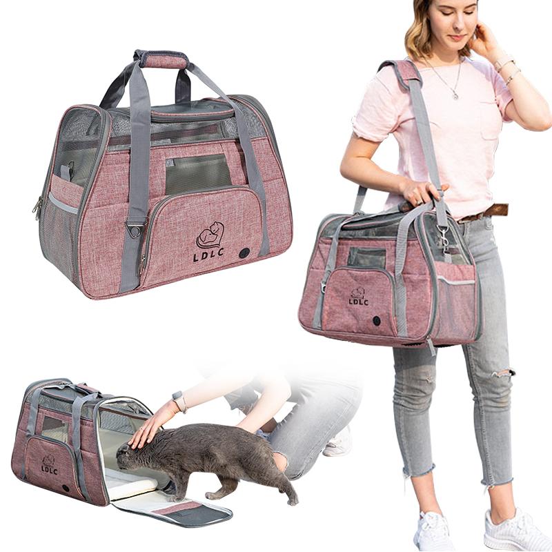 Breathable Pet Cat Dog Handbag Travel Carrier Sling Portable Pets Bag for Small Dogs Puppy Backpack Chihuahua Outdoor Carrying
Breathable Pet Cat Dog Handbag Travel Carrier Sling Portable Pets Bag for Small Dogs Puppy Backpack Chihuahua Outdoor Carrying