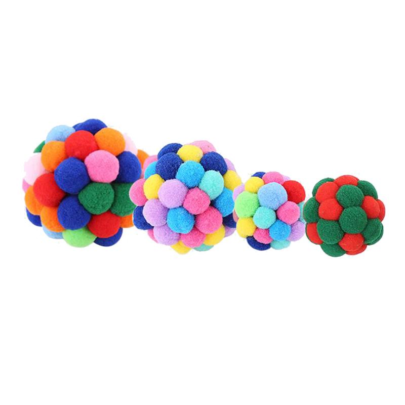 Pet Supplies Cat Self-excited Ball Funny Cat Ball Colorful Handmade Bouncy Color Multicolor Stitching Interactive Toys
Pet Supplies Cat Self-excited Ball Funny Cat Ball Colorful Handmade Bouncy Color Multicolor Stitching Interactive Toys