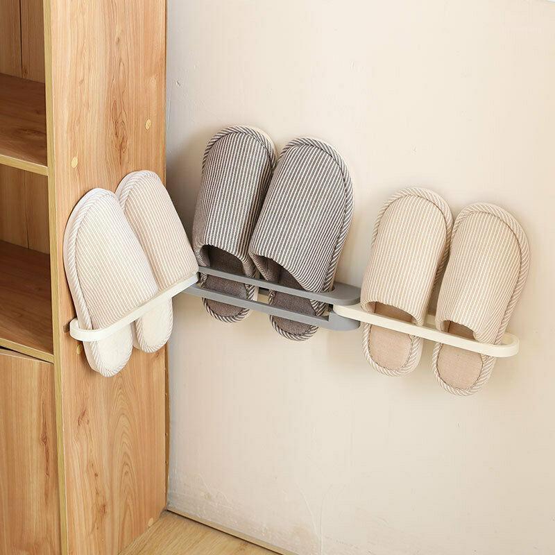 Clothing & Wardrobe Storage 3-in-1 Foldable Bathroom Slippers Rack Wall Hanging Free Punching Toilet Drain Artifact Shelf 
Clothing & Wardrobe Storage 3-in-1 Foldable Bathroom Slippers Rack Wall Hanging Free Punching Toilet Drain Artifact Shelf