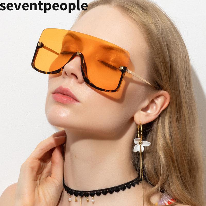 Sunglasses Semi-Rimless Women 2021 Flat Top Oversized Square Sun Glasses Fashion Brand Design Trendy Stars Rivet Sunglass1
Sunglasses Semi-Rimless Women 2021 Flat Top Oversized Square Sun Glasses Fashion Brand Design Trendy Stars Rivet Sunglass1