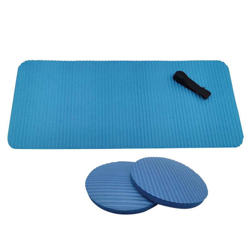 Yoga Knee Pad Mat Cushion Wrist Elbow Pad Set for Gym Fitness Sports Workout Exercises, Blue
Yoga Knee Pad Mat Cushion Wrist Elbow Pad Set for Gym Fitness Sports Workout Exercises, Blue