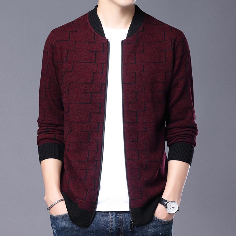 New 2020 Autumn Winter Male Fashion Design Zipper Pure 100% Merino Wool Sweaters Male Cashmere Coat Slim Fit, Black
New 2020 Autumn Winter Male Fashion Design Zipper Pure 100% Merino Wool Sweaters Male Cashmere Coat Slim Fit, Black
