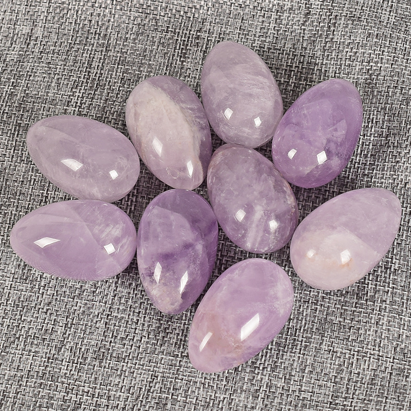 100% Genuine Jade Yoni Eggs for Beginners & Advanced Drilled Natural light amethyst Pelvic Floor Kegel Exercises
100% Genuine Jade Yoni Eggs for Beginners & Advanced Drilled Natural light amethyst Pelvic Floor Kegel Exercises