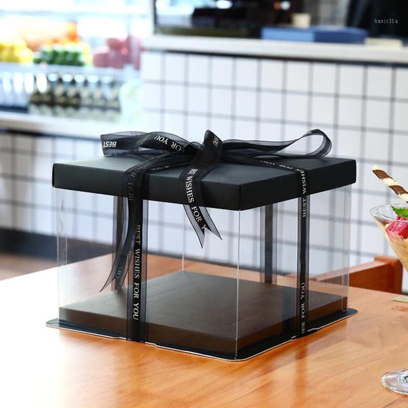26*26*18cm Black 1 tier Square Cake Box for Clear bakery package box Christmas gift Toy Package1
26*26*18cm Black 1 tier Square Cake Box for Clear bakery package box Christmas gift Toy Package1