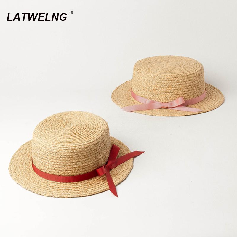 New Children Raffia Travel Sunscreen Hat Girls Beach Hat Summer Flat Top Straw Sun Wholesale S1210, Green
New Children Raffia Travel Sunscreen Hat Girls Beach Hat Summer Flat Top Straw Sun Wholesale S1210, Green