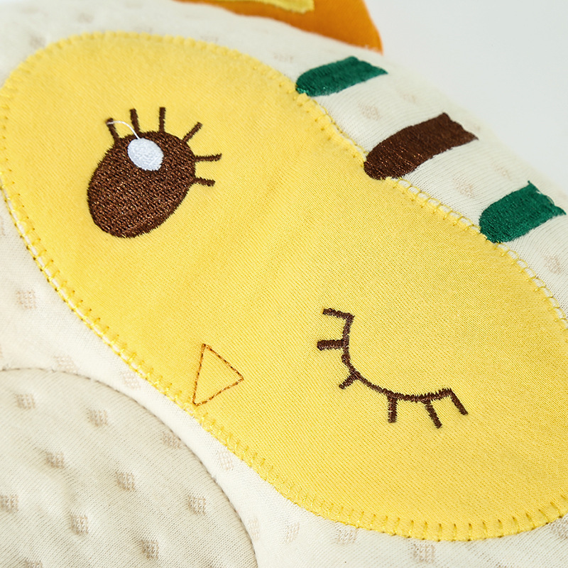 Baby Pillow Newborn Infant Latex head pillows Cute Cartoon Kids Breathable Corrective Sleeping Pillow Anti Flat Head in 2020 LJ201014