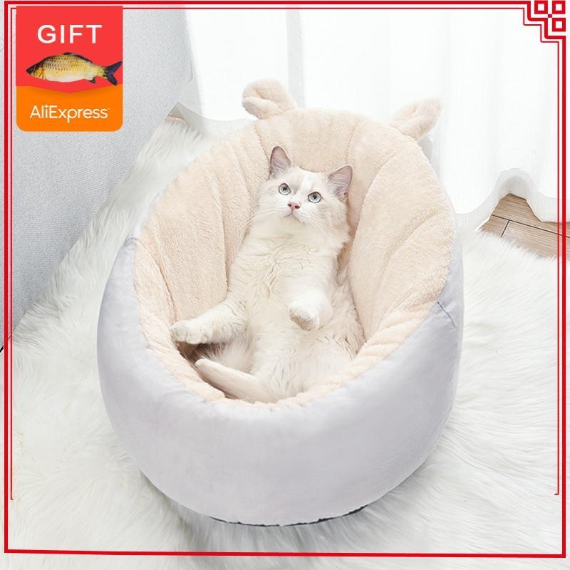 Pet Cat House for Cats Bed Warm Small Dogs Kennel Houses PP Cotton Home Nest Kitten Beds Sleep Mat Dog Cushion Window Supplies
Pet Cat House for Cats Bed Warm Small Dogs Kennel Houses PP Cotton Home Nest Kitten Beds Sleep Mat Dog Cushion Window Supplies