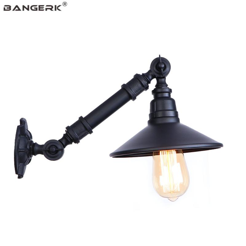 Retro Loft Decor Edison Lights Wall Sconce E27 Industrial Water Pipe Wall Light Black Iron LED Lamp Bedside Home Lighting
Retro Loft Decor Edison Lights Wall Sconce E27 Industrial Water Pipe Wall Light Black Iron LED Lamp Bedside Home Lighting