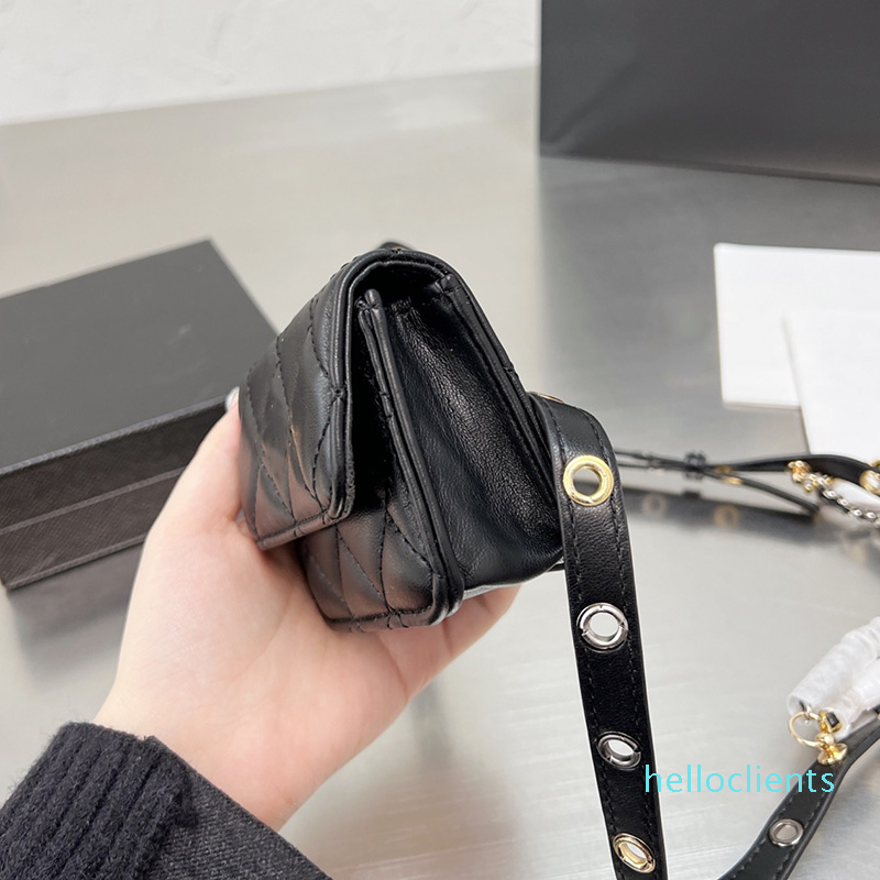 Classic Tiny Mini Flap Designer Fanny Pack Bags Crossbody Quilted Leather Chain Adjustable Shoulder Strap Vanity Cosmetic Case Coin, Black
Classic Tiny Mini Flap Designer Fanny Pack Bags Crossbody Quilted Leather Chain Adjustable Shoulder Strap Vanity Cosmetic Case Coin, Black
