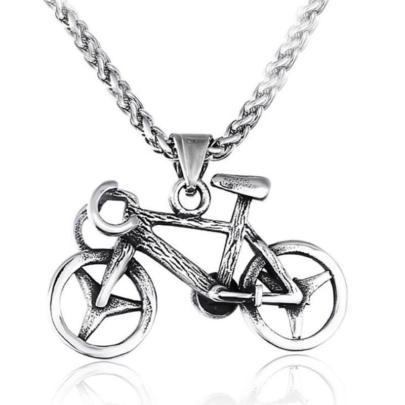 Stainless Steel Vintage Bike Pendant Necklace Bicycle Jewelry with 60cm Chain Gift For Him Best Kid Jewelry
Stainless Steel Vintage Bike Pendant Necklace Bicycle Jewelry with 60cm Chain Gift For Him Best Kid Jewelry