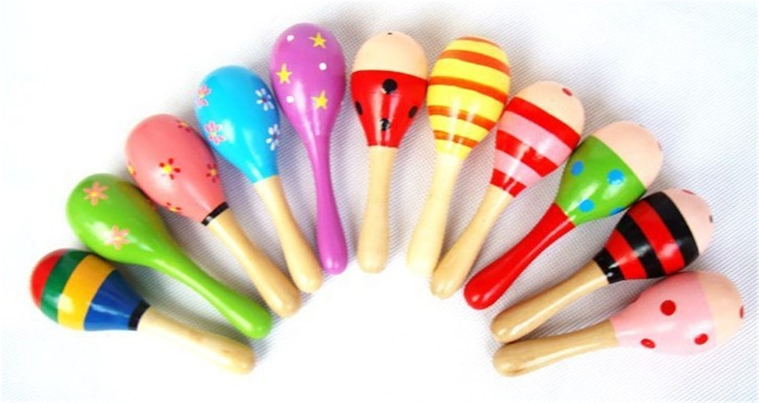 Baby Cabasa Toys Wooden Rattle Maracas Toys Music 20pcs/lot Instrument Maracas Orff Kids Hammer Infant Instrument Sand Spnfr
Baby Cabasa Toys Wooden Rattle Maracas Toys Music 20pcs/lot Instrument Maracas Orff Kids Hammer Infant Instrument Sand Spnfr