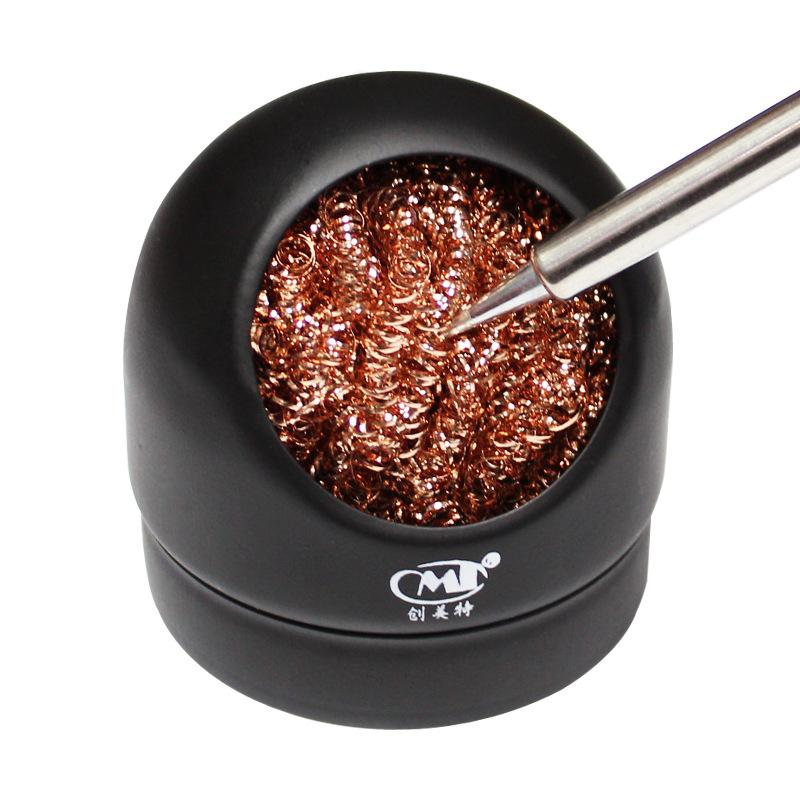 New Cleaning Ball Soldering Iron wire reusable Cleaning Copper Wire Cleaner Ball Metal Dross Box New Metal Box
New Cleaning Ball Soldering Iron wire reusable Cleaning Copper Wire Cleaner Ball Metal Dross Box New Metal Box
