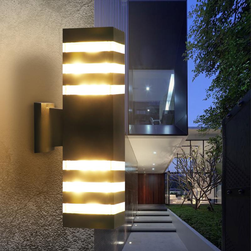 Waterproof Up Down Aluminum Cuboid LED Wall Light Fixtures Dual Head Wall Lamp Outdoor Socket AC 85-240V for Courtyard Garden
Waterproof Up Down Aluminum Cuboid LED Wall Light Fixtures Dual Head Wall Lamp Outdoor Socket AC 85-240V for Courtyard Garden