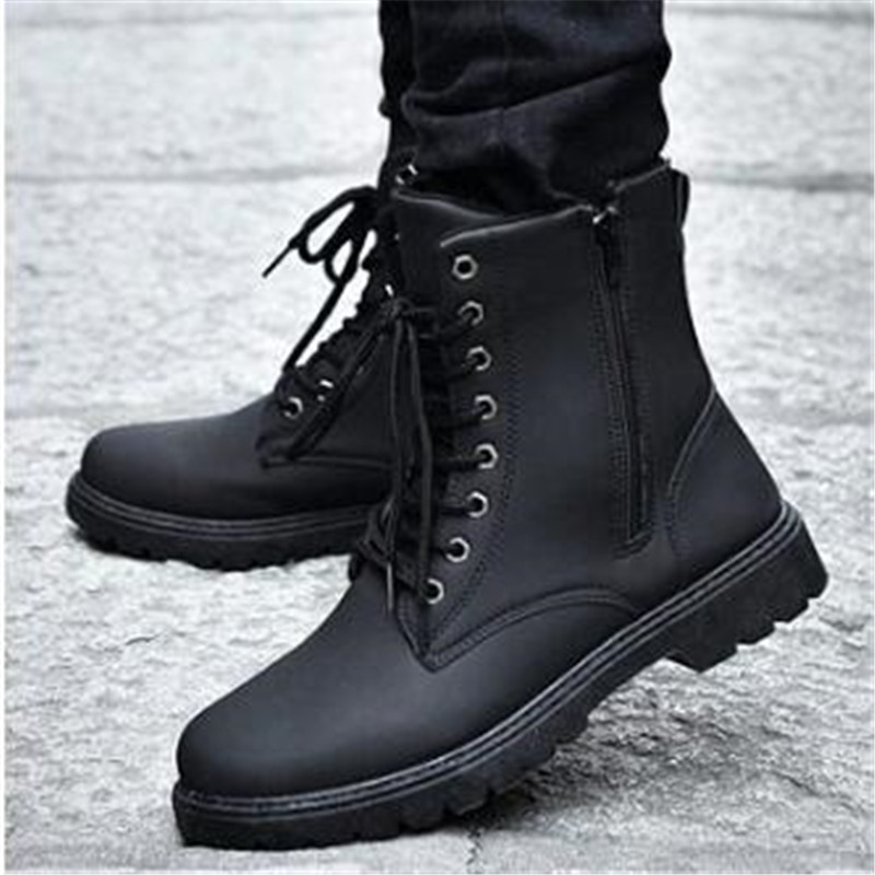 Fashion 2021 New Female Leather with High Top Shoes Autumn Style Lace Up to Men's Yellow Black Boots LVQF, Brown.
Fashion 2021 New Female Leather with High Top Shoes Autumn Style Lace Up to Men's Yellow Black Boots LVQF, Brown.