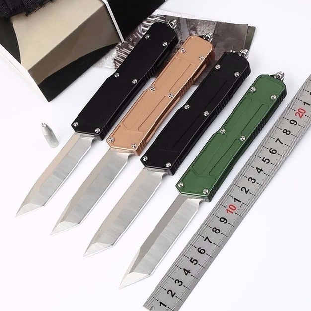 scarab D2 blade Aviation Aluminum double action Hunting automatic auto Pocket folding fixed blade collection knives Xmas gift pocket tool
scarab D2 blade Aviation Aluminum double action Hunting automatic auto Pocket folding fixed blade collection knives Xmas gift pocket tool