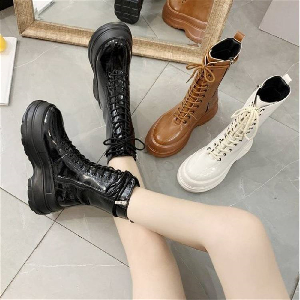 New Spring 2021 Fall Woman Digit Round-foot Gothic Lasso Chunky Boots Heel Ladies Black Shoes KDLX, Brown.
New Spring 2021 Fall Woman Digit Round-foot Gothic Lasso Chunky Boots Heel Ladies Black Shoes KDLX, Brown.