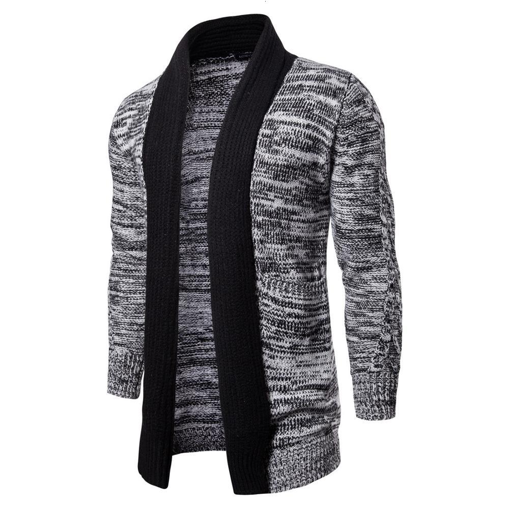 2021 New Warm Casual Men Sweater Long Knitted Turn-down Collar Outerwear Sweaters 6lyp, Black
2021 New Warm Casual Men Sweater Long Knitted Turn-down Collar Outerwear Sweaters 6lyp, Black