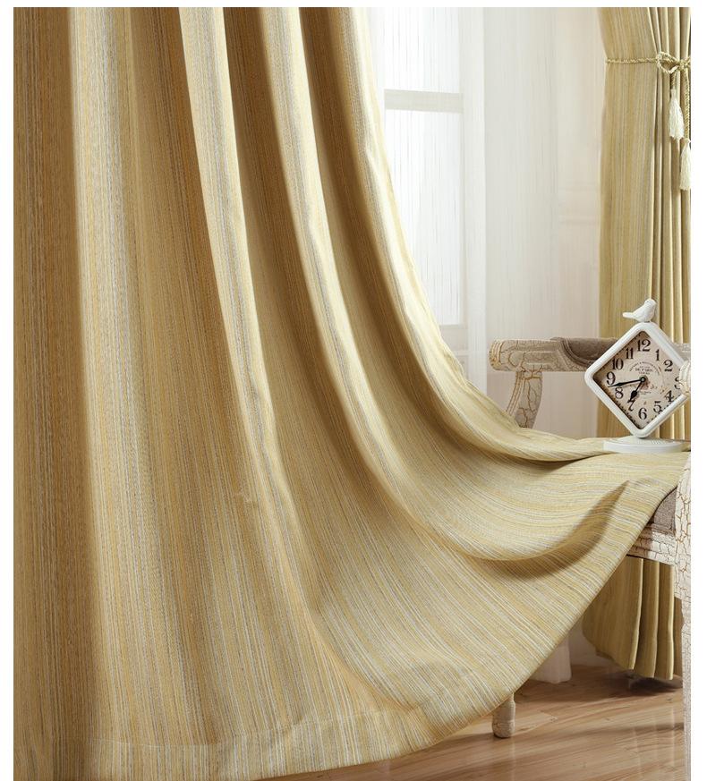 European and Amerian style POLY AND COTTON curtains thick stripes shading curtains for living rooms, bedroom, White
European and Amerian style POLY AND COTTON curtains thick stripes shading curtains for living rooms, bedroom, White