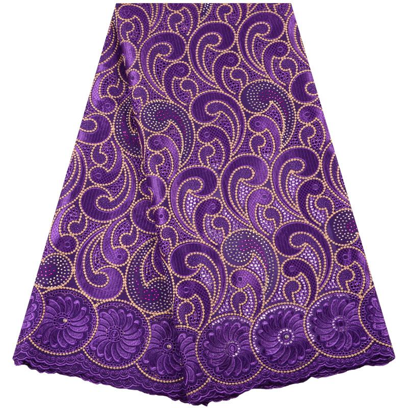 Best Selling 2020 New Purple African Lace Fabric Swiss Voile With Stones Swiss Cotton Lace High Quality For Wedding
Best Selling 2020 New Purple African Lace Fabric Swiss Voile With Stones Swiss Cotton Lace High Quality For Wedding