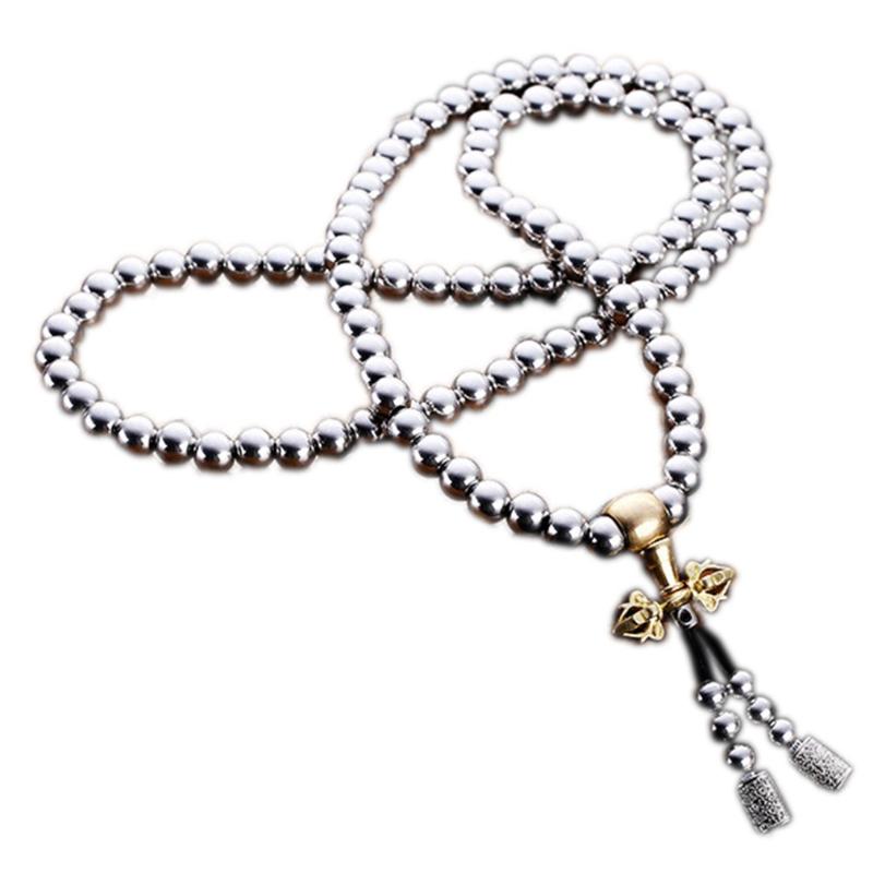 8mm Tactical Buddha Bead Bracelet Stainless Steel Car Pendant Accessory Outdoor Protection Survival Necklace
8mm Tactical Buddha Bead Bracelet Stainless Steel Car Pendant Accessory Outdoor Protection Survival Necklace
