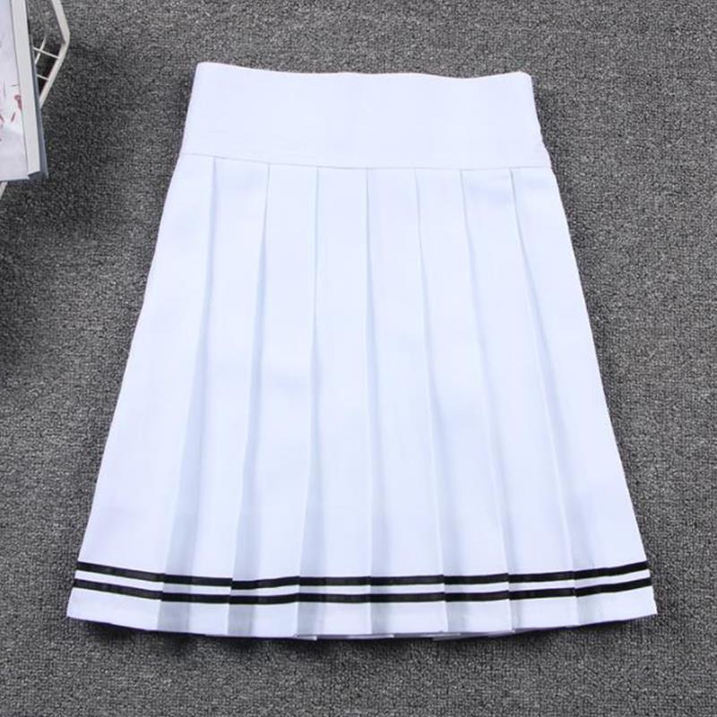 2021 Women' Harajuku High Waist Skirt College Style Striped Skirts Female Casual Cute Japanese School Uniform Kawaii Skirts, Mini skirt
2021 Women' Harajuku High Waist Skirt College Style Striped Skirts Female Casual Cute Japanese School Uniform Kawaii Skirts, Mini skirt