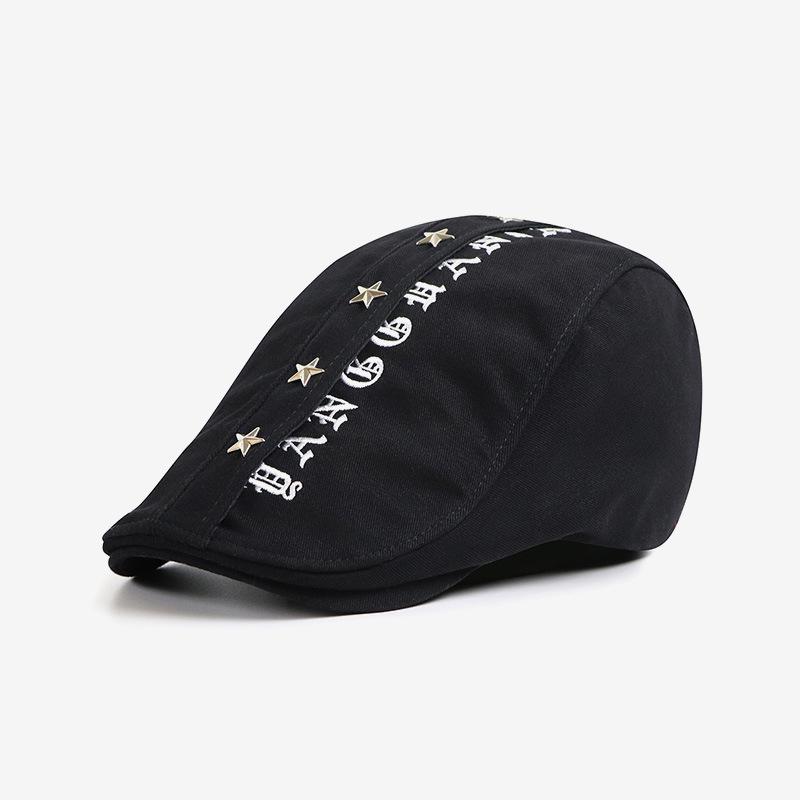 New Fashion Men Women Beret Visor Cap Letter Embroidery Spring Autumn Bone Hats Casquette Casual Gorras Cap, White
New Fashion Men Women Beret Visor Cap Letter Embroidery Spring Autumn Bone Hats Casquette Casual Gorras Cap, White