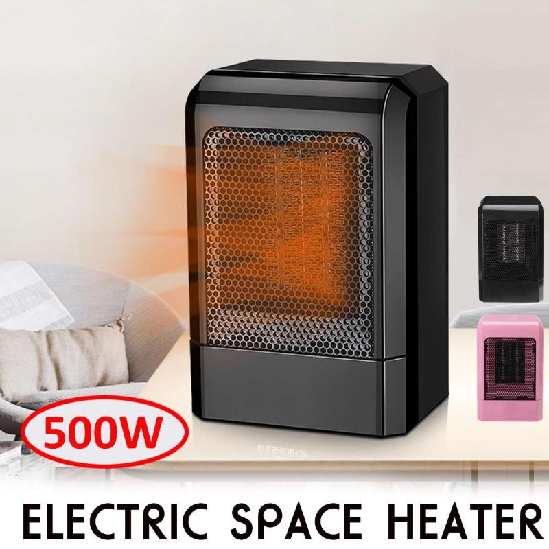220V 500W Mini Electric Fan Heater PTC Ceramic Fast Heating Heater Office Desktop Convector Small Portable Electric Warmer
220V 500W Mini Electric Fan Heater PTC Ceramic Fast Heating Heater Office Desktop Convector Small Portable Electric Warmer