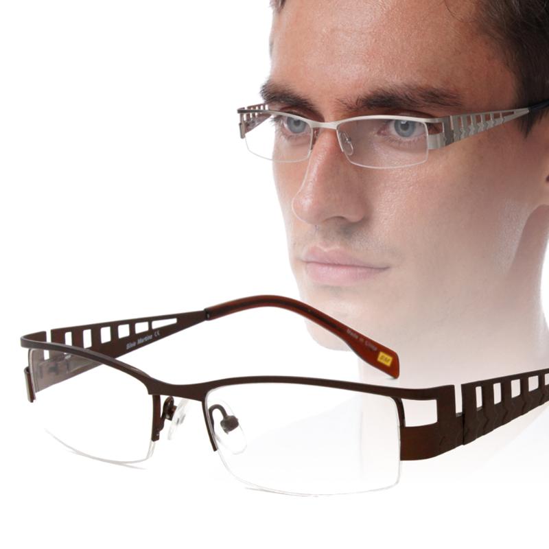 Business Men Retro Vintage Metal Half-rim Optical Frames Glasses Eyewear Black Brown Grey Silver with Spring Hinge SM4019
Business Men Retro Vintage Metal Half-rim Optical Frames Glasses Eyewear Black Brown Grey Silver with Spring Hinge SM4019