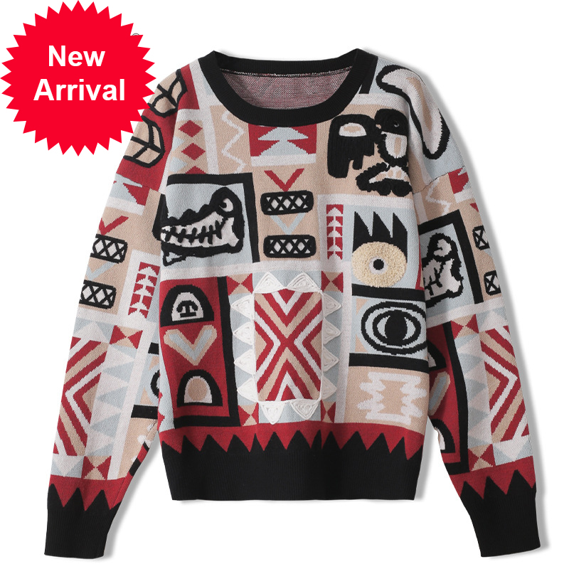 Oversee women's nightgown autumn fashion of cartoons crocheted pullovers the thick neck hot female long sleeve Japanese harajuku style C-329, Brown
Oversee women's nightgown autumn fashion of cartoons crocheted pullovers the thick neck hot female long sleeve Japanese harajuku style C-329, Brown