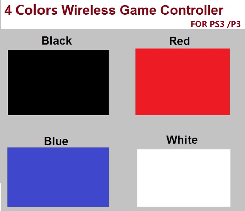 Wireless Controllers For P3 2.4GHz Wireless Bluetooth Gamepad Joystick For PS3 Controller Game Gamepad with usb cable No packaging
Wireless Controllers For P3 2.4GHz Wireless Bluetooth Gamepad Joystick For PS3 Controller Game Gamepad with usb cable No packaging