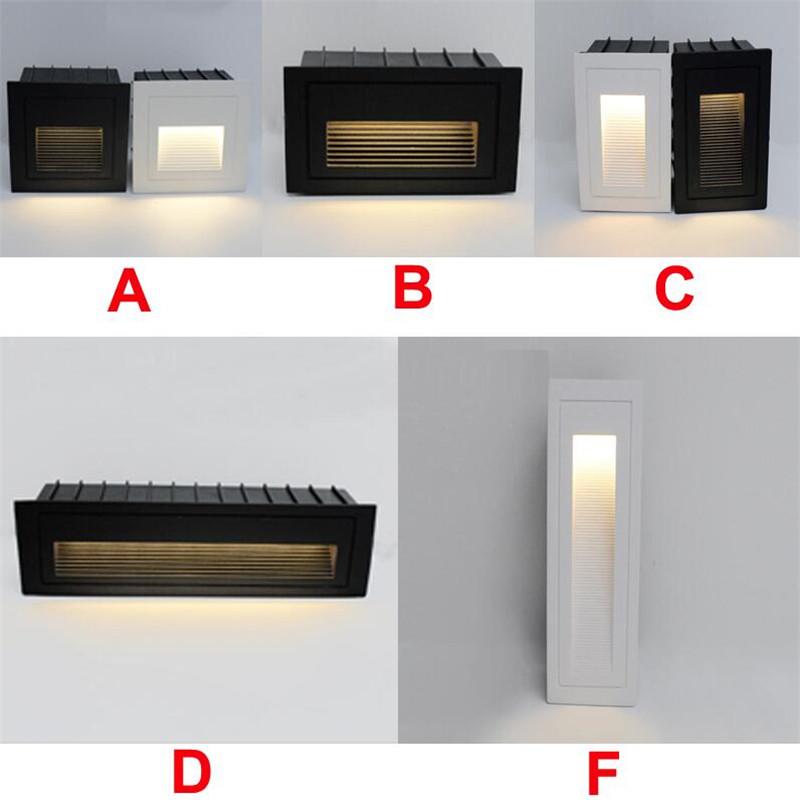 4pcs 3W 5W Led Step Stair Light IP65 Aluminum Embedded Staircase Corner Lamp Wall Lamps Footlight Indoor Outdoor Lighting
4pcs 3W 5W Led Step Stair Light IP65 Aluminum Embedded Staircase Corner Lamp Wall Lamps Footlight Indoor Outdoor Lighting