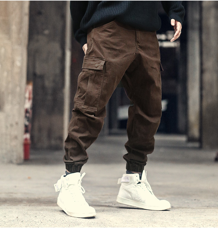 2021 The New New Style Male Casual Overalls Work Clothes Pocket Khakis Black Fashion Pants K6003 17qd
2021 The New New Style Male Casual Overalls Work Clothes Pocket Khakis Black Fashion Pants K6003 17qd