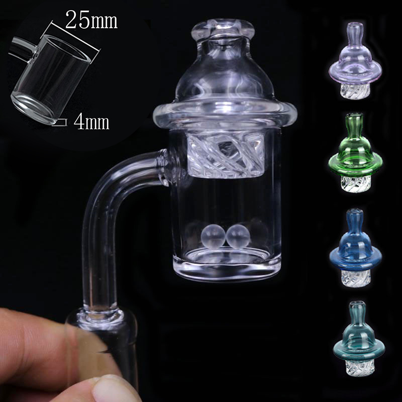 Set Quartz Banger nail With Glass Spinning Carb Cap & blue green Terp Pearl 25mmOD 10mm 14mm 18mm Quartz Banger Nails For Glass Bongs
Set Quartz Banger nail With Glass Spinning Carb Cap & blue green Terp Pearl 25mmOD 10mm 14mm 18mm Quartz Banger Nails For Glass Bongs