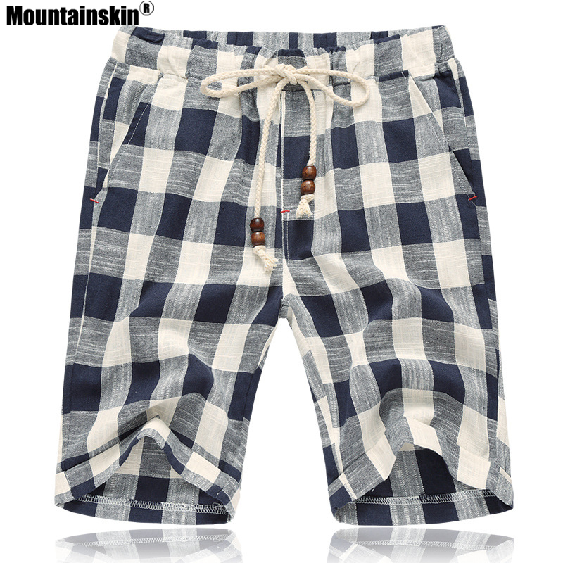 Mountainskin Summer Mens Casual Shorts Cotton Plaid Beach Shorts Men Fashion Short Male Sport Cool Brand Clothing 5XL SA664 X1116, Black grid
Mountainskin Summer Mens Casual Shorts Cotton Plaid Beach Shorts Men Fashion Short Male Sport Cool Brand Clothing 5XL SA664 X1116, Black grid