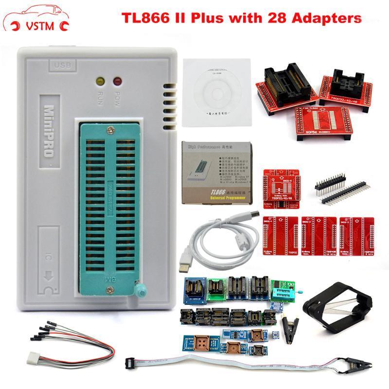 100% Original New V9.0 TL866II Plus Universal Minipro Programmer+28 Adapters+Test Clip TL866 PIC Bios High speed Programmer1
100% Original New V9.0 TL866II Plus Universal Minipro Programmer+28 Adapters+Test Clip TL866 PIC Bios High speed Programmer1