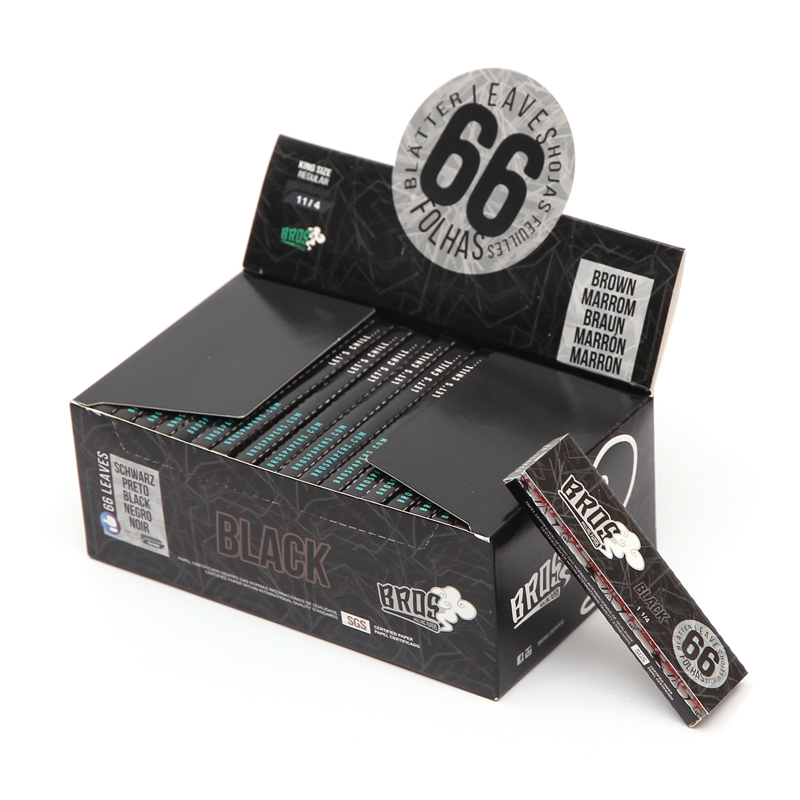 Bros Exclusive Logo Design black(78*44mm) Organic Cigarette Rolling Paper For Smoking
Bros Exclusive Logo Design black(78*44mm) Organic Cigarette Rolling Paper For Smoking