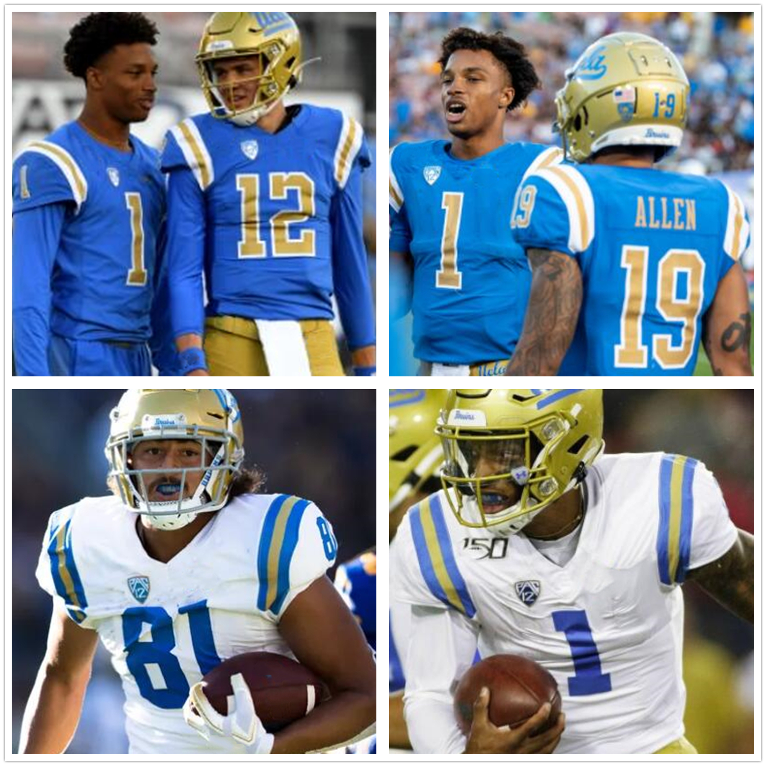 Custom UCLA Bruins jersey Dorian Thompson-Robinson Joshua Kelley 3 Wilton Speight Caleb Wilson Troy Aikman Football College Jerseys, Blue
Custom UCLA Bruins jersey Dorian Thompson-Robinson Joshua Kelley 3 Wilton Speight Caleb Wilson Troy Aikman Football College Jerseys, Blue