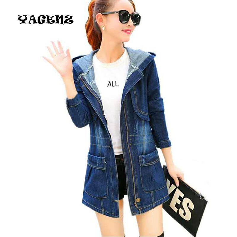 Plus Size -4XL 2020 Women' Denim Hooded Jacket Spring autumn Denim Coat Women Basic Windbreaker Female Casual Tops Coat, Photo color
Plus Size -4XL 2020 Women' Denim Hooded Jacket Spring autumn Denim Coat Women Basic Windbreaker Female Casual Tops Coat, Photo color