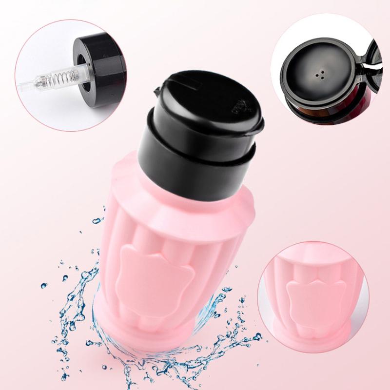 30ml Travel Bottled Nail Nail Polish Remover Leak Proof Press Bottle ABS Press Pump Dispenser Liquid Container
30ml Travel Bottled Nail Nail Polish Remover Leak Proof Press Bottle ABS Press Pump Dispenser Liquid Container