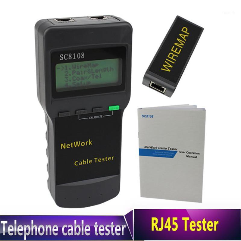 10PCS/LOT Hot Selling Portable LCD Wireless Network Tester Meter and LAN Phone Cable Tester + Meter With LCD Display RJ451
10PCS/LOT Hot Selling Portable LCD Wireless Network Tester Meter and LAN Phone Cable Tester + Meter With LCD Display RJ451