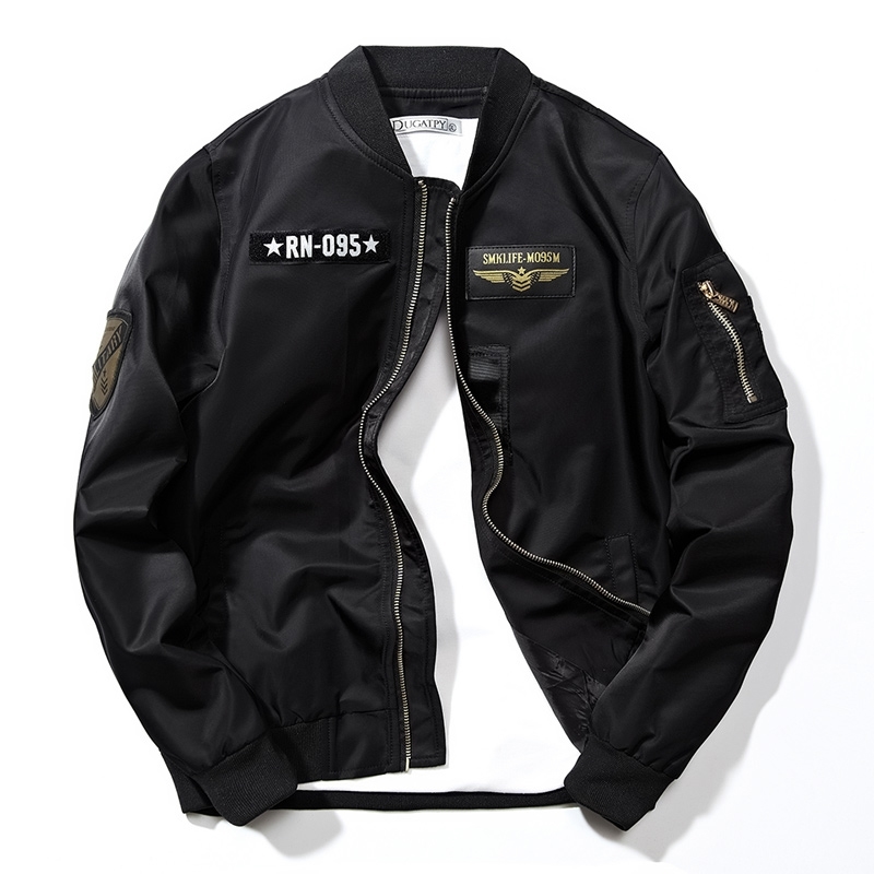 DIMUSI New Men's Bomber Jackets Casual Male Outwear Windbreaker Coats Fashion Hip Hop Mens Slim Pilot Baseball Jackets Clothing 201218