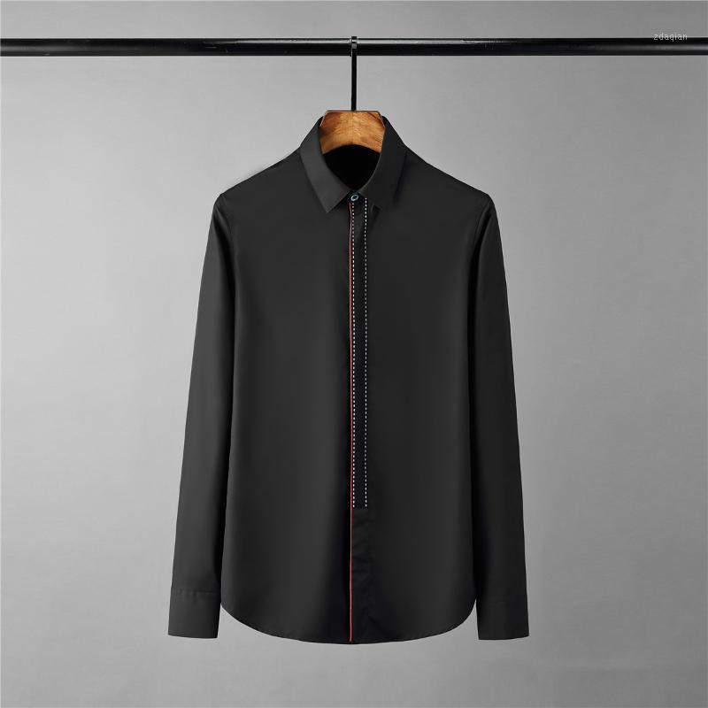 Minglu Black White Mens Shirts Luxury Long Sleeve Casual Mens Dress Shirts Plus Size 4xl Solid Color Slim Fit Male1
Minglu Black White Mens Shirts Luxury Long Sleeve Casual Mens Dress Shirts Plus Size 4xl Solid Color Slim Fit Male1