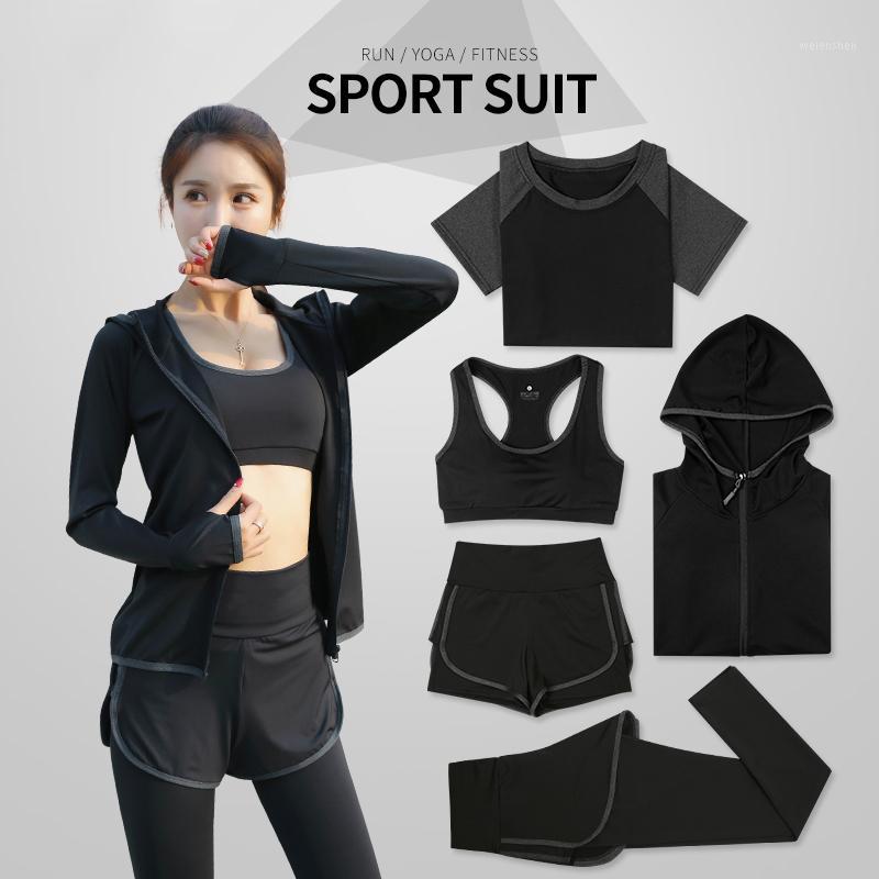 2020 new yoga set women compressed sports active wear for women gym workout clothes running fitness 5pcs jogging tracksuit1, Pyt0704
2020 new yoga set women compressed sports active wear for women gym workout clothes running fitness 5pcs jogging tracksuit1, Pyt0704